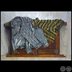 Ventana en el recuerdo - Pintura al óleo - Obra de Vicente González Delgado